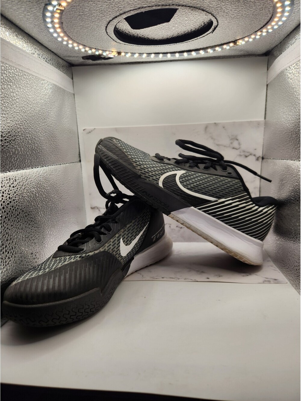 🔥Nike Vapor Pro Air Zoom Shoes Women's Size 7.5 Black/White Used 🔥